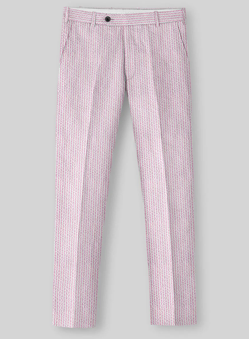 Solbiati Pink Seersucker Suit - Image 5
