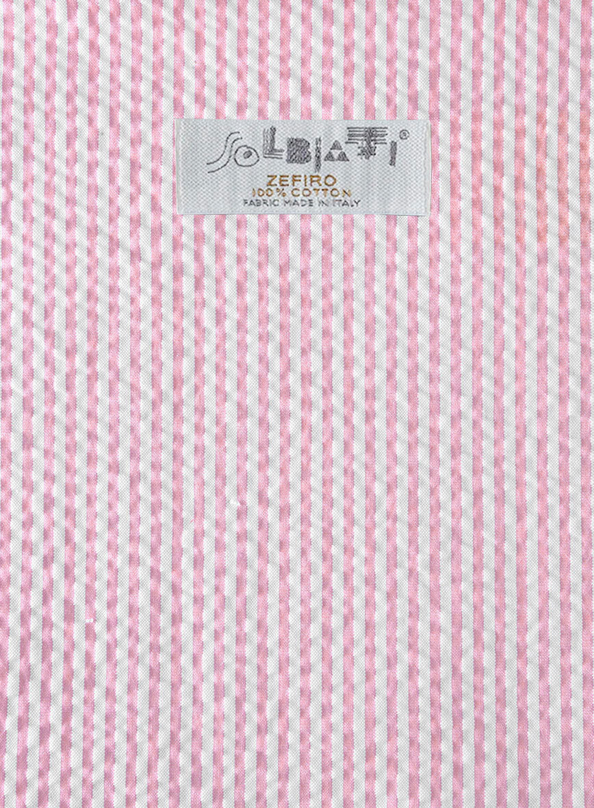Solbiati Pink Seersucker Jacket - Image 3