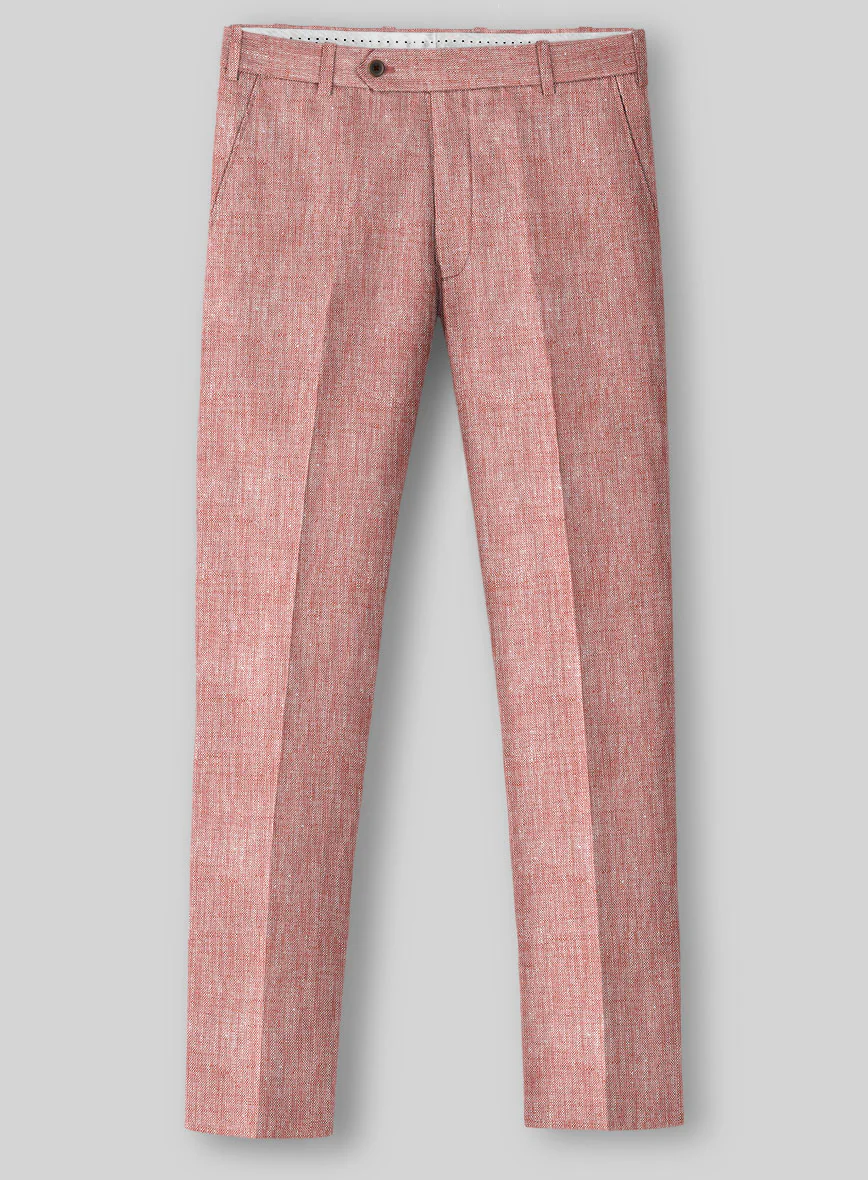 Solbiati Rose Linen Pants - Image 2