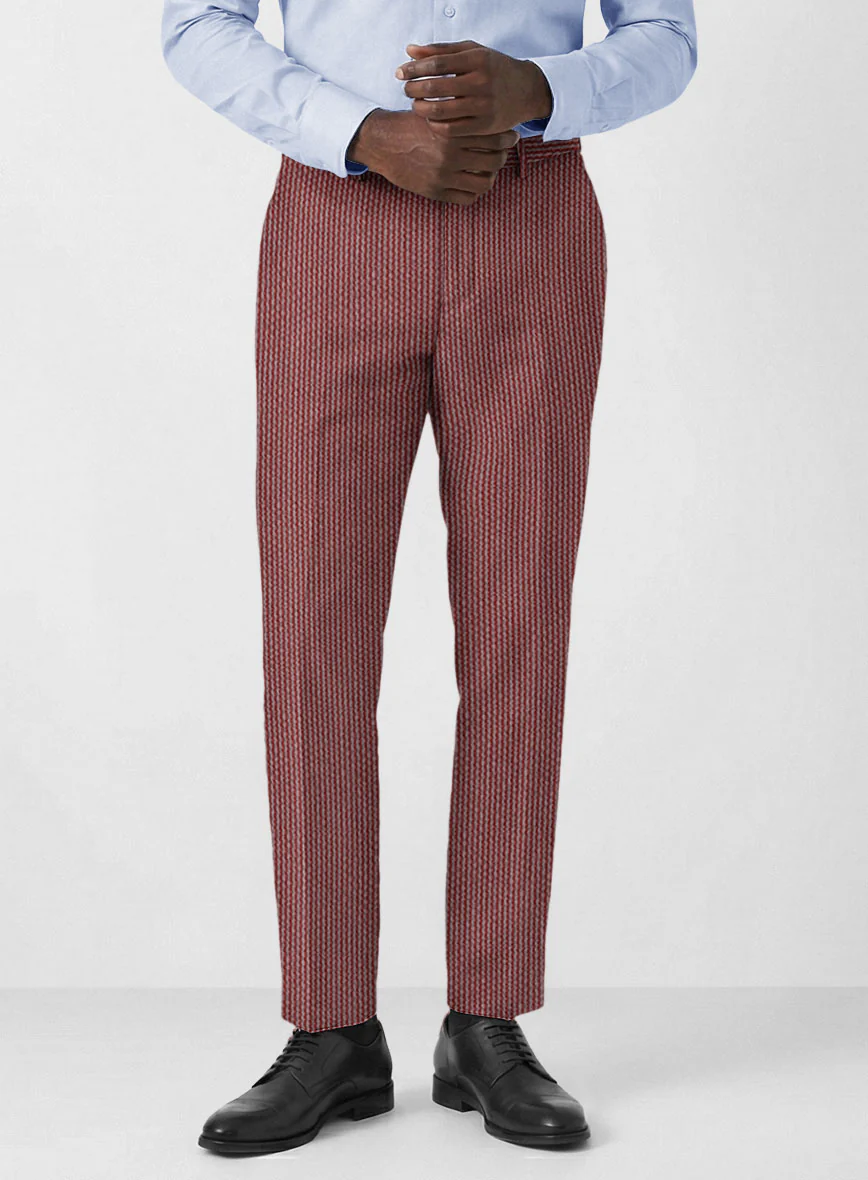 Solbiati Rosewood Seersucker Suit - Image 6