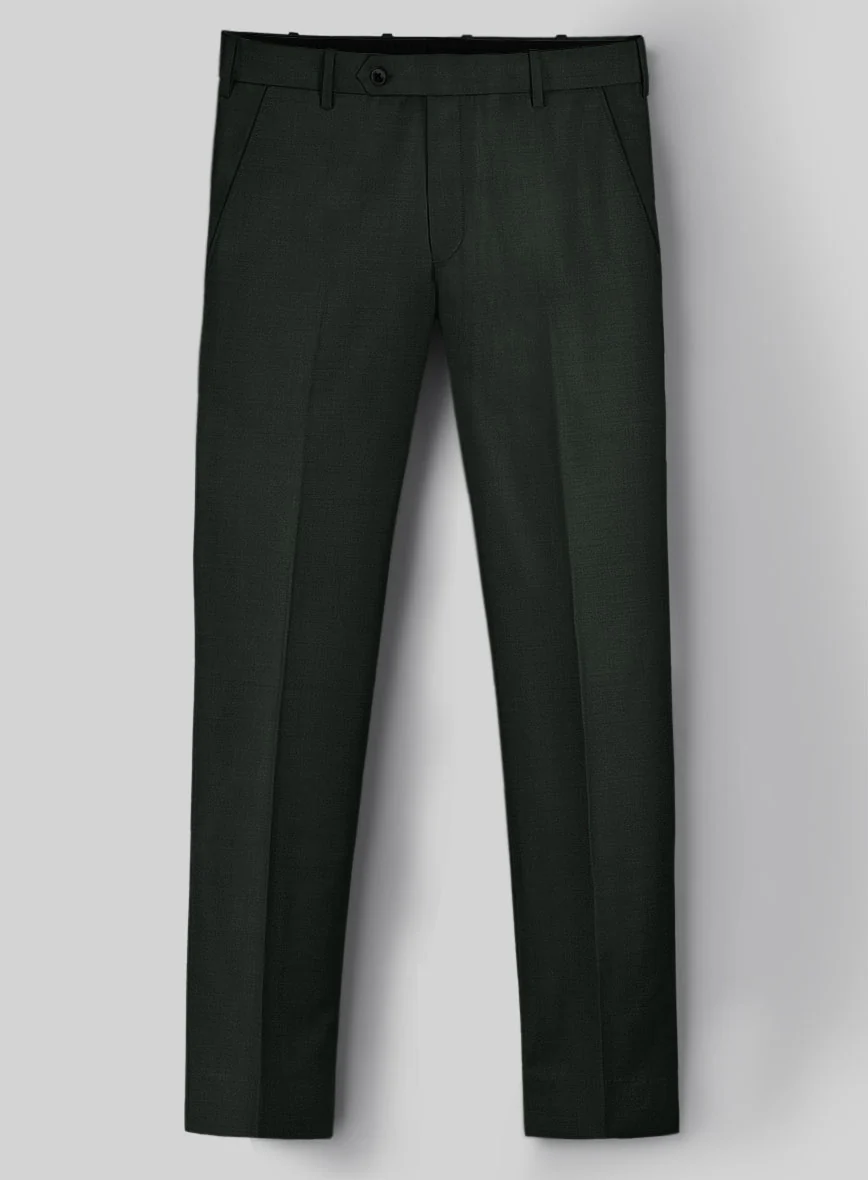 Stretch Green Wool Suit - Image 6