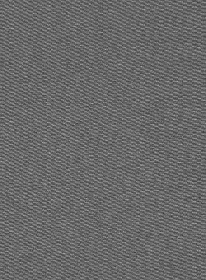 Stretch Summer Gray Chino Jacket - Image 3