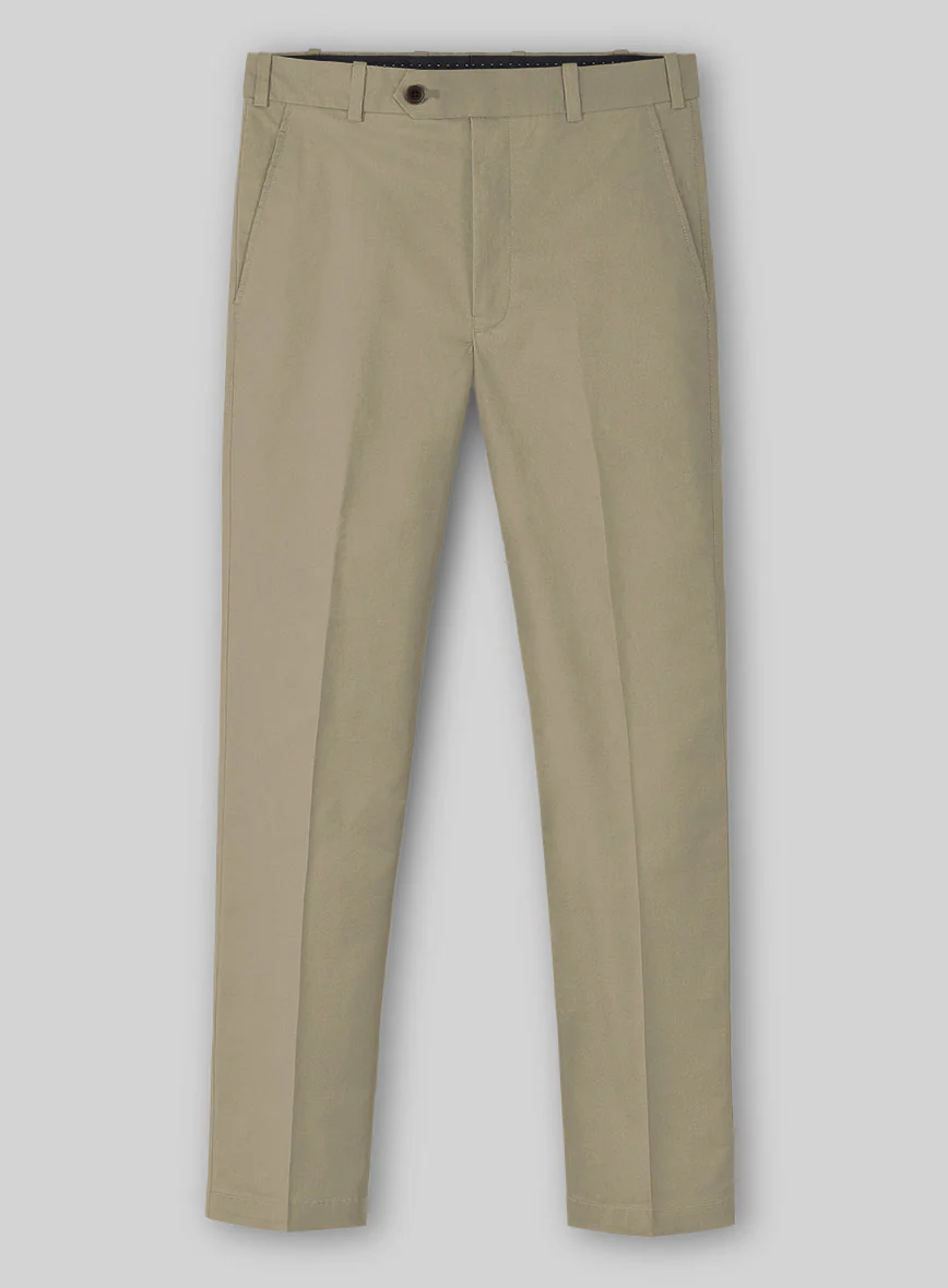 Stretch Summer Khaki Chino Suit - Image 5