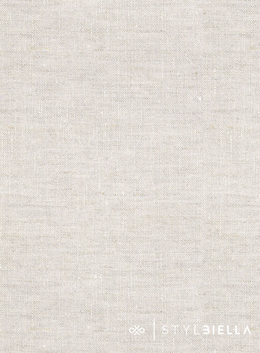Stylbiella Spring Beige Linen Pants - Image 3