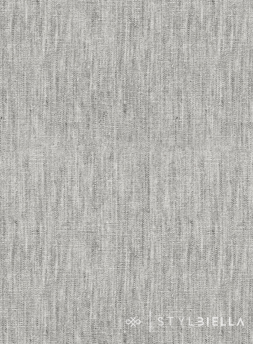 Stylbiella Spring Gray Linen Suit - Image 8