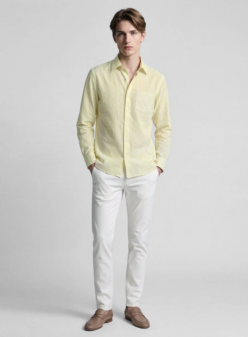 Sunbeam Seersucker Cotton Shirt - Image 4