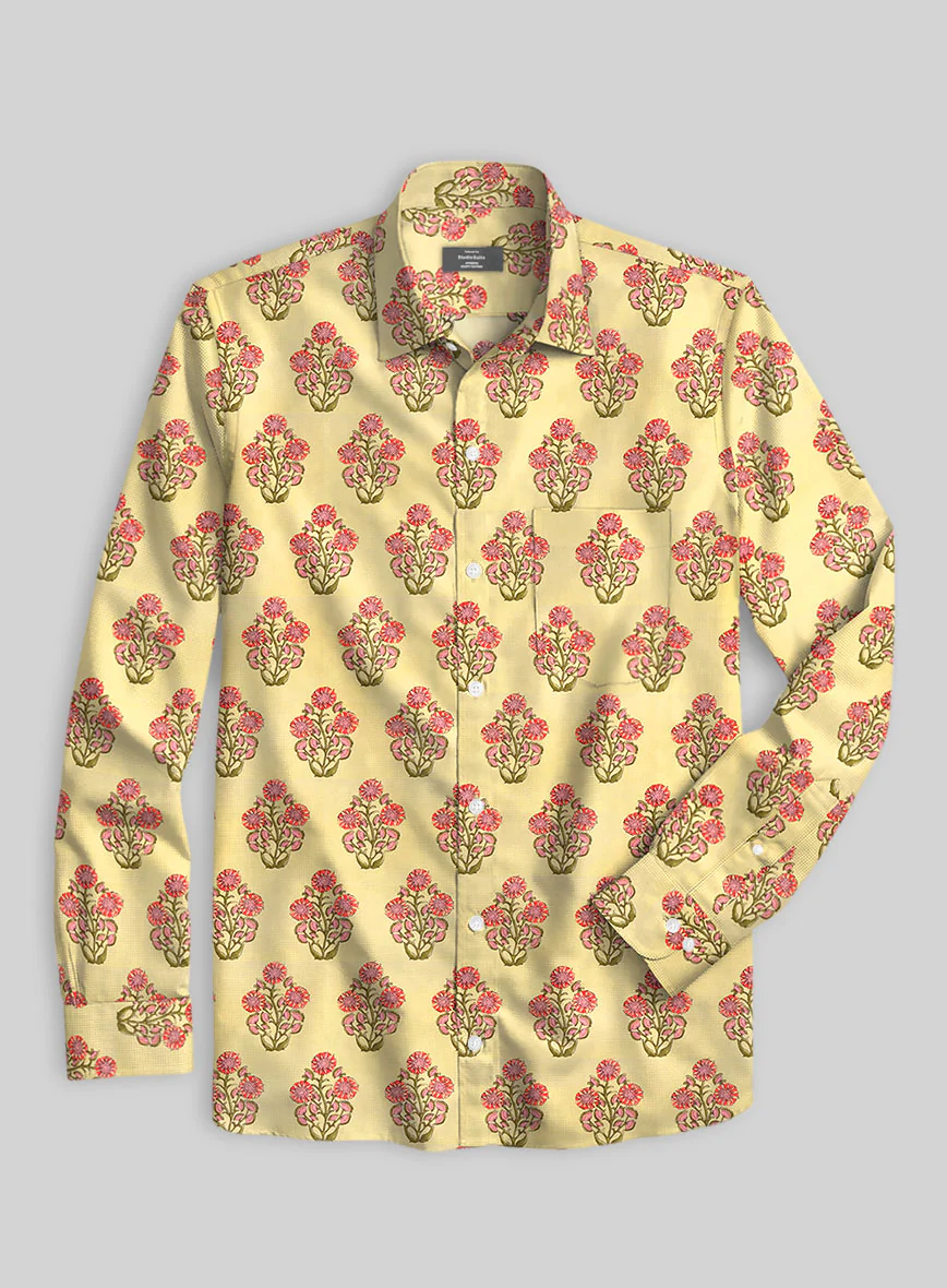 Sunflare Cotton Shirt - Image 2