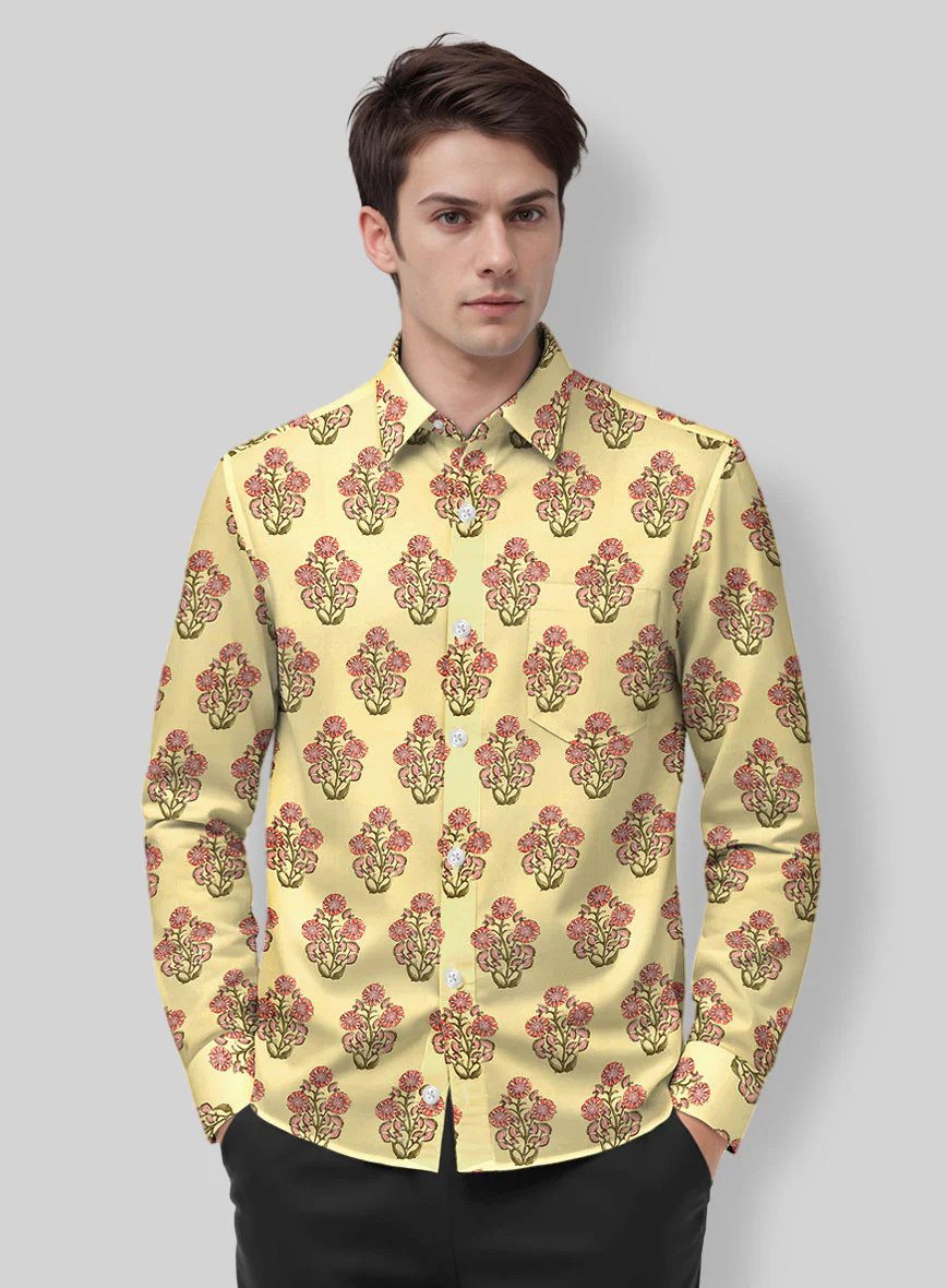 Sunflare Cotton Shirt - Image 3