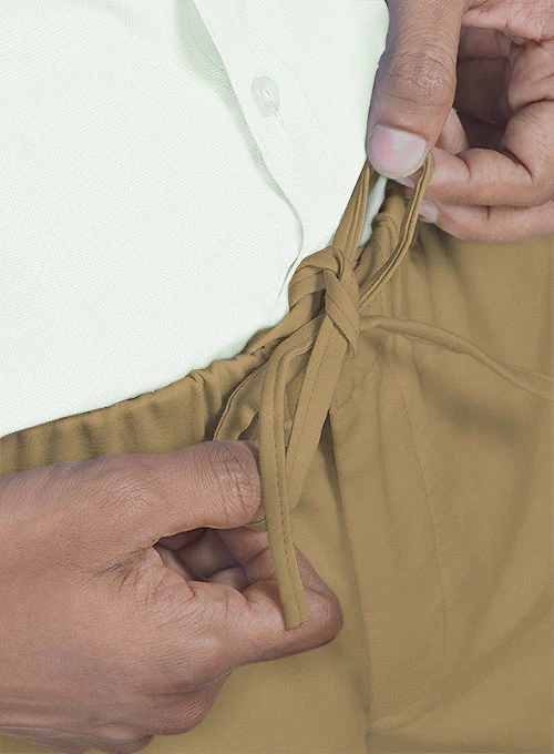 Easy Pants Tan Cotton Canvas - Image 6