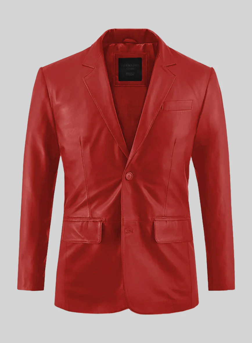 Tango Red Leather Suit - Image 4