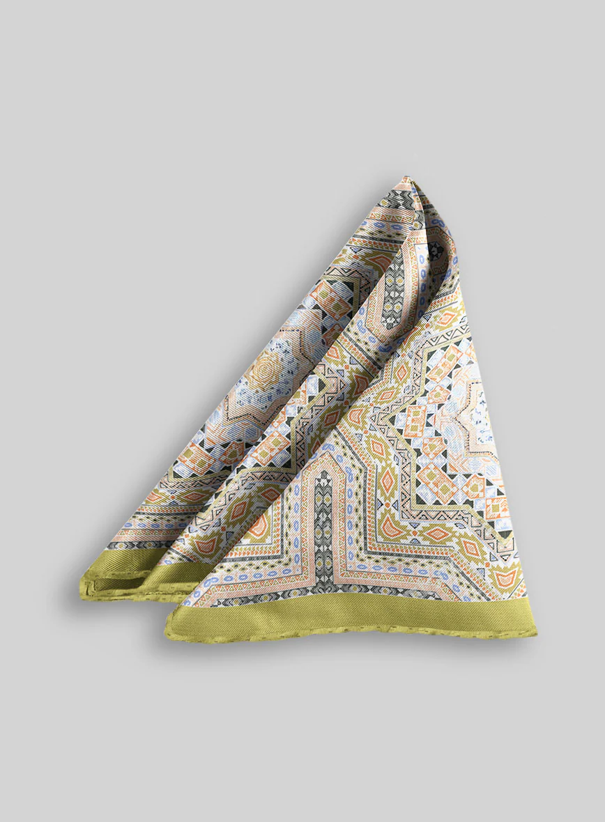 Tessera Silk Pocket Square - Image 2