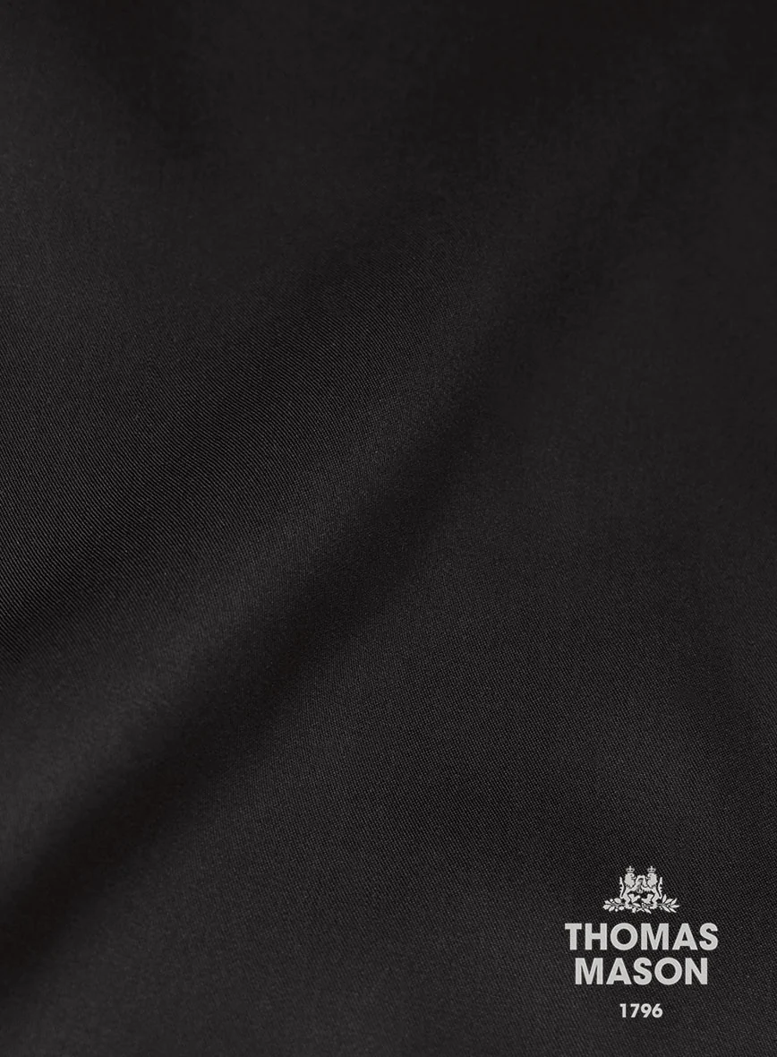 Thomas Mason Black Shirt - Image 5