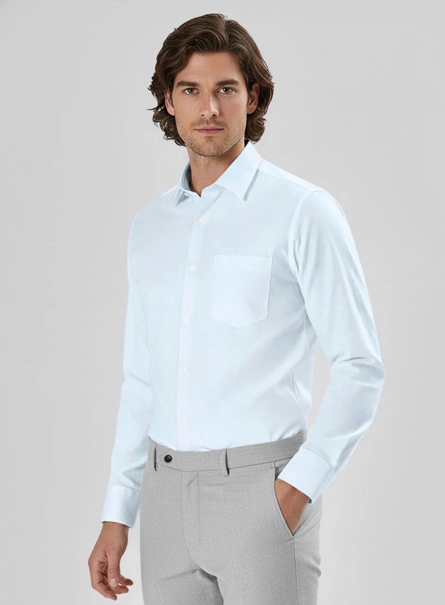 Thomas Mason Blue Shirt