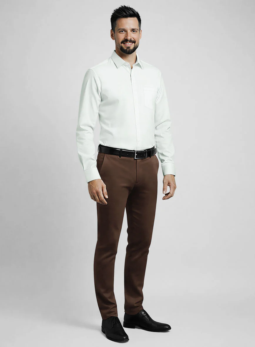 Thomas Mason Light Beige Shirt - Image 3