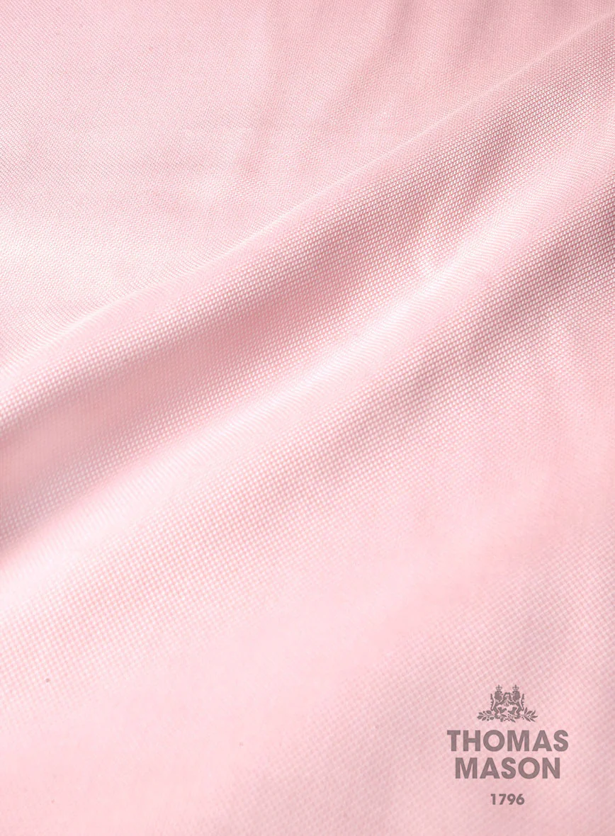 Thomas Mason Pink Oxford Shirt - Image 6