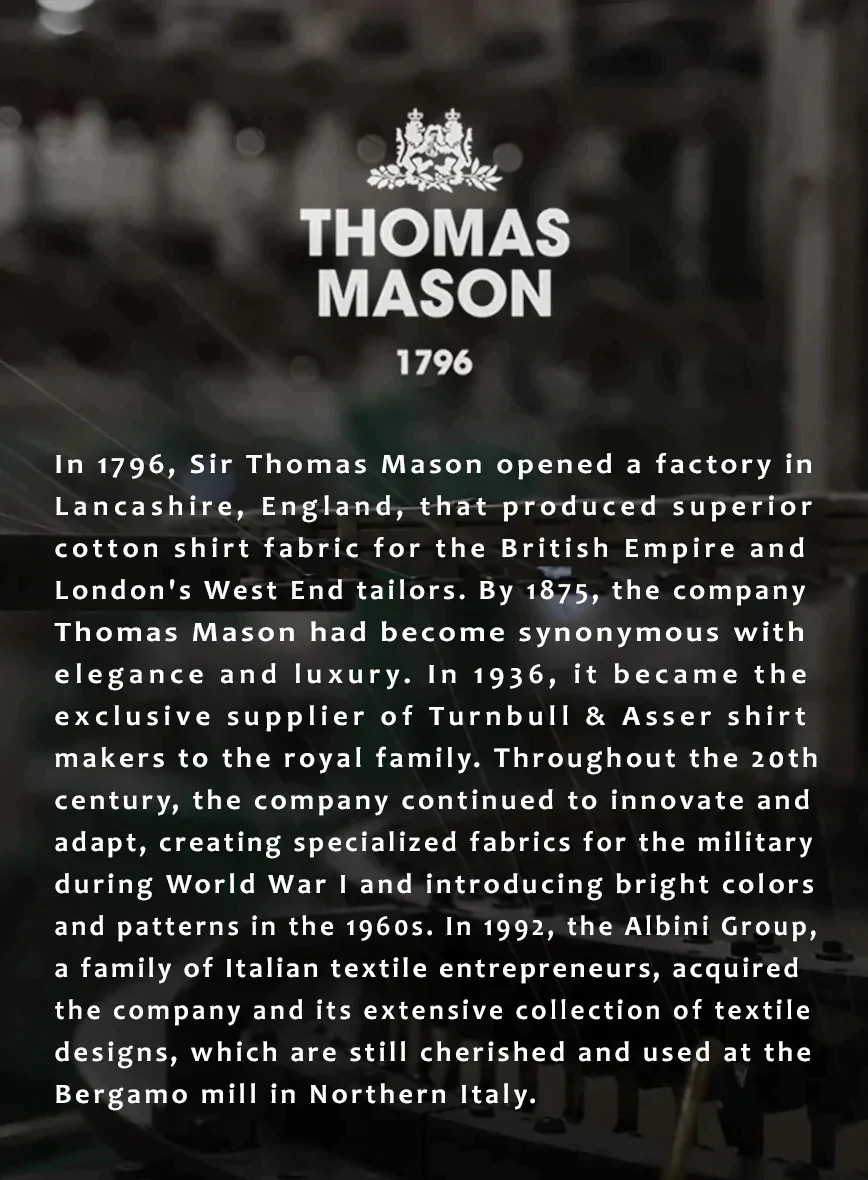 Thomas Mason Pink Oxford Shirt - Image 8