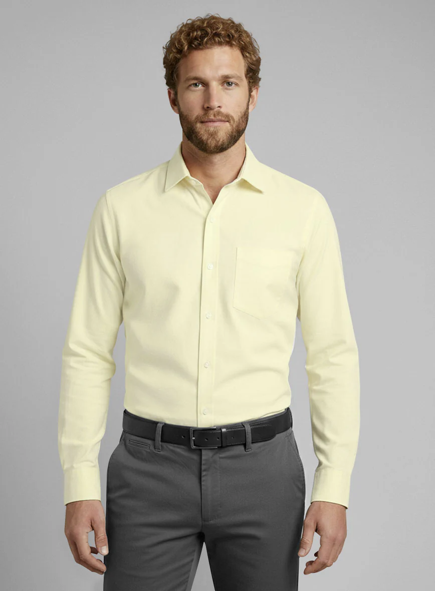 Thomas Mason Yellow Shirt