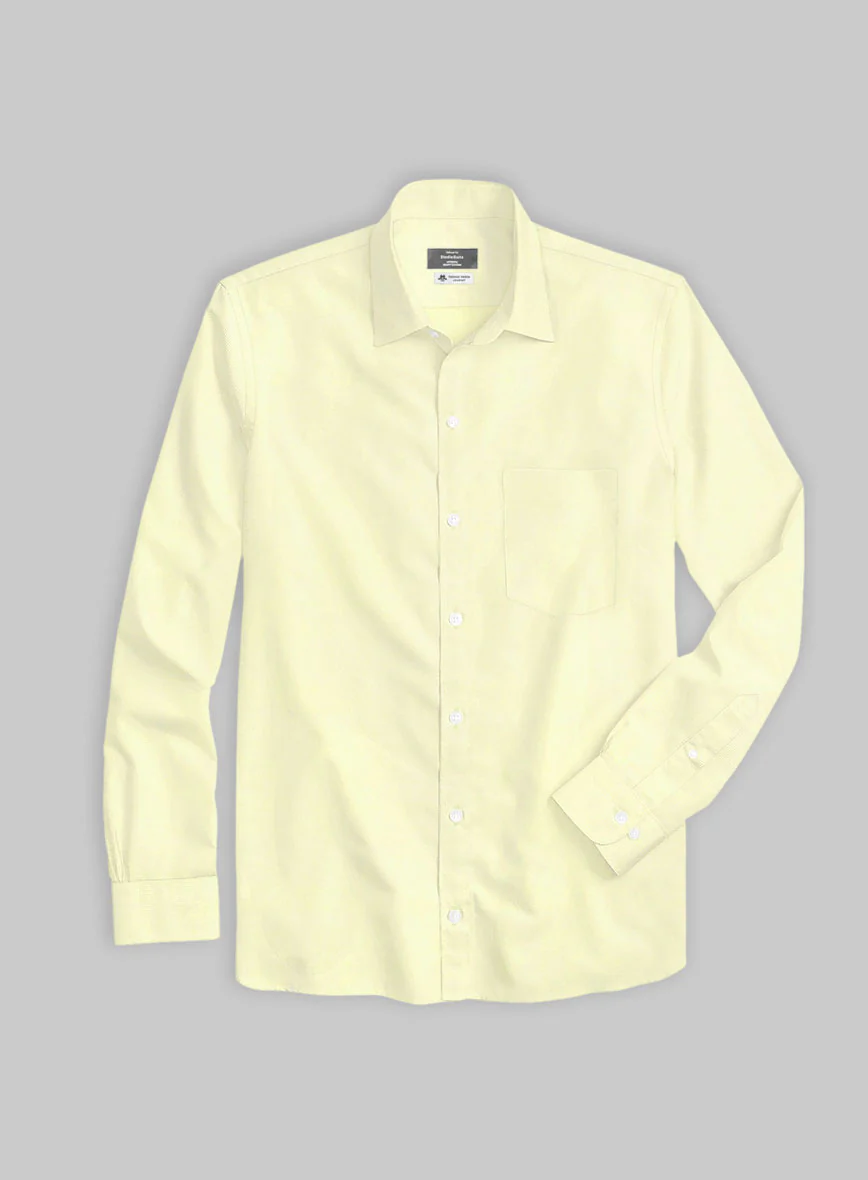 Thomas Mason Yellow Shirt - Image 4