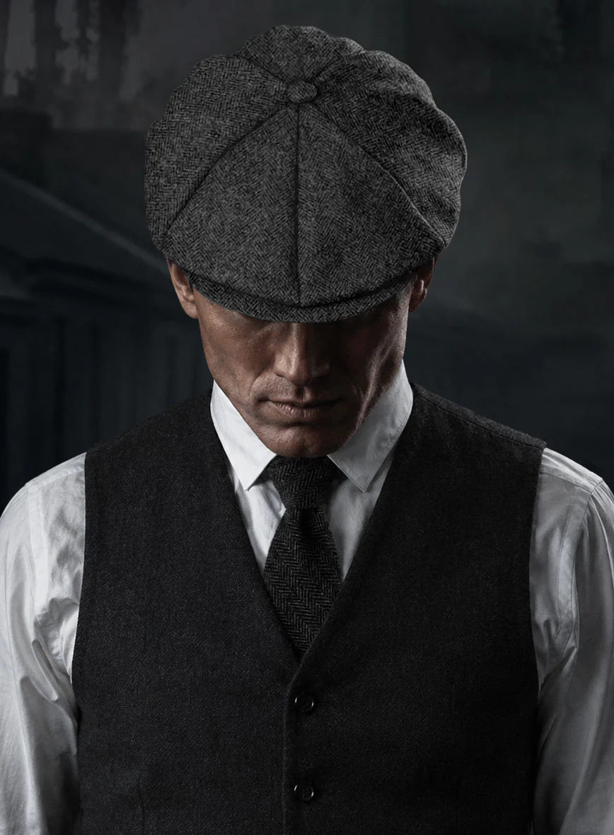 Peaky Blinders Suit - Thomas Shelby - Charcoal Tweed - Image 3
