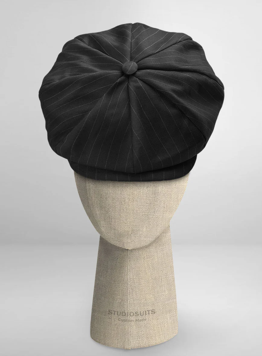 Thomas Shelby Peaky Blinders Charcoal Wool Newsboy Cap
