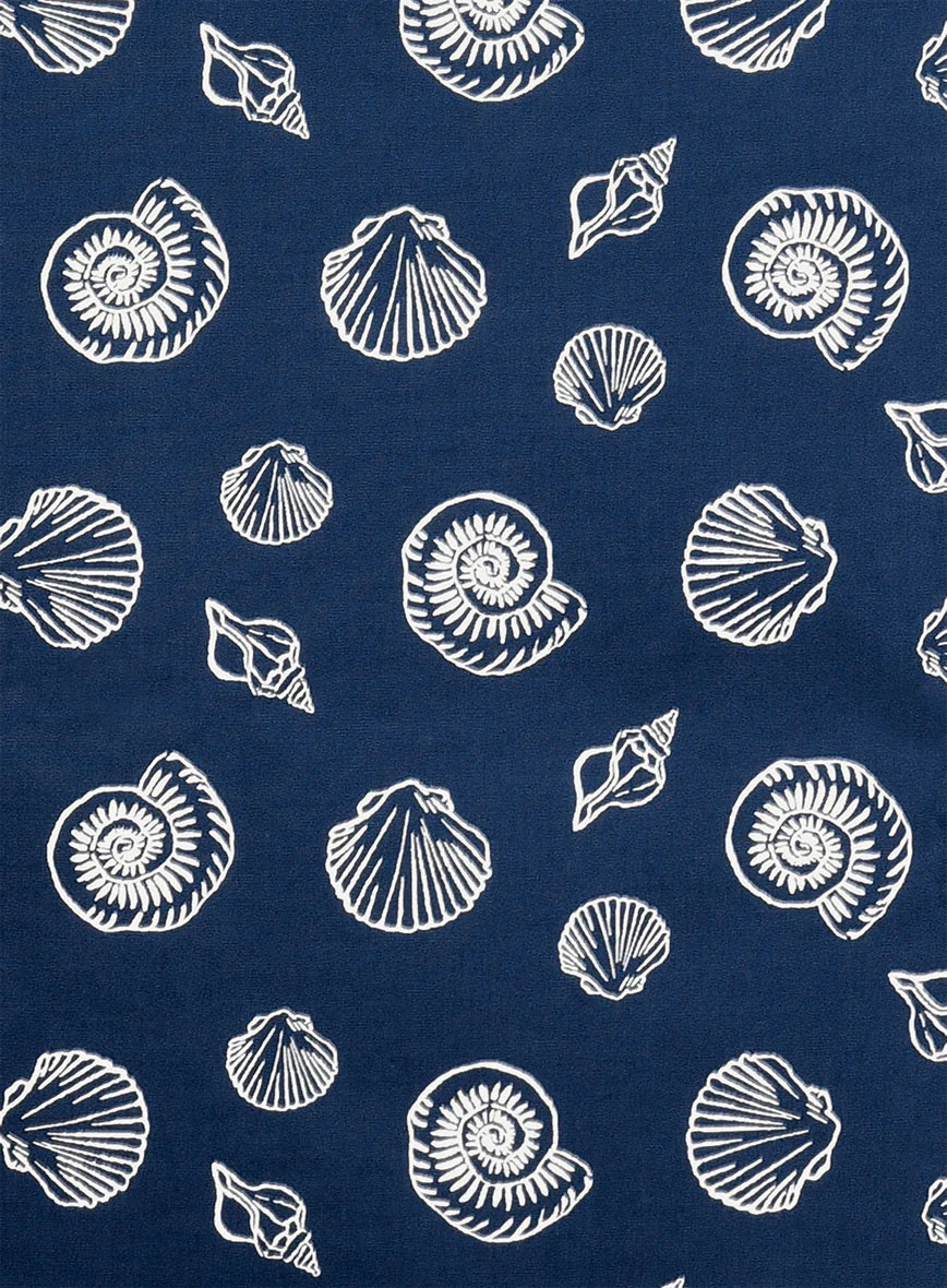 Tidal Shell Cotton Lycra Shirt - Image 4
