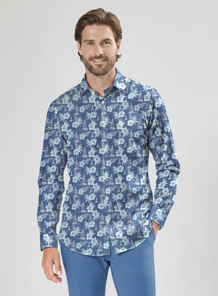 Tropic Sail Cotton Shirt
