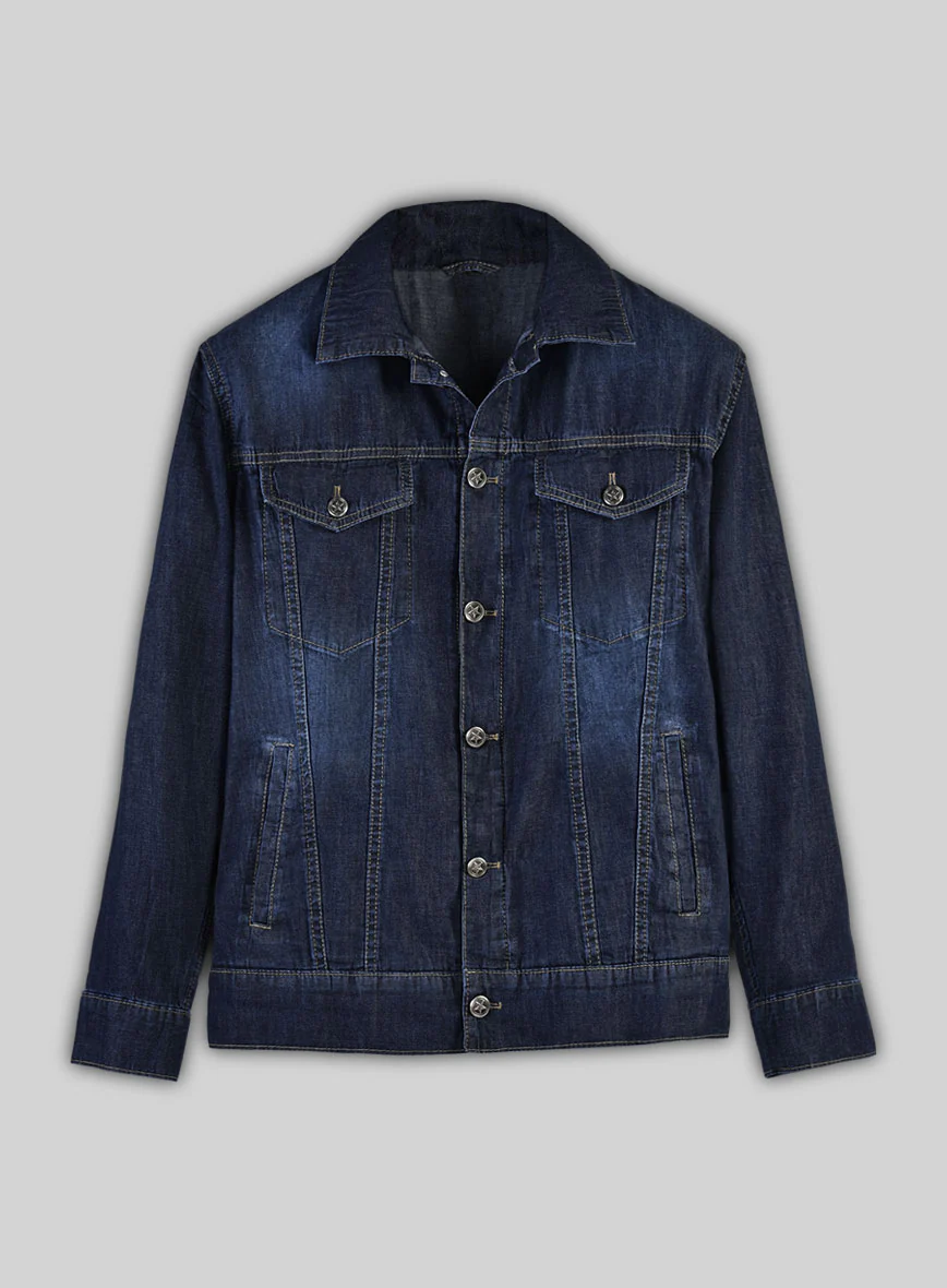 Trucker Blue Bastion Denim Jacket - Image 2
