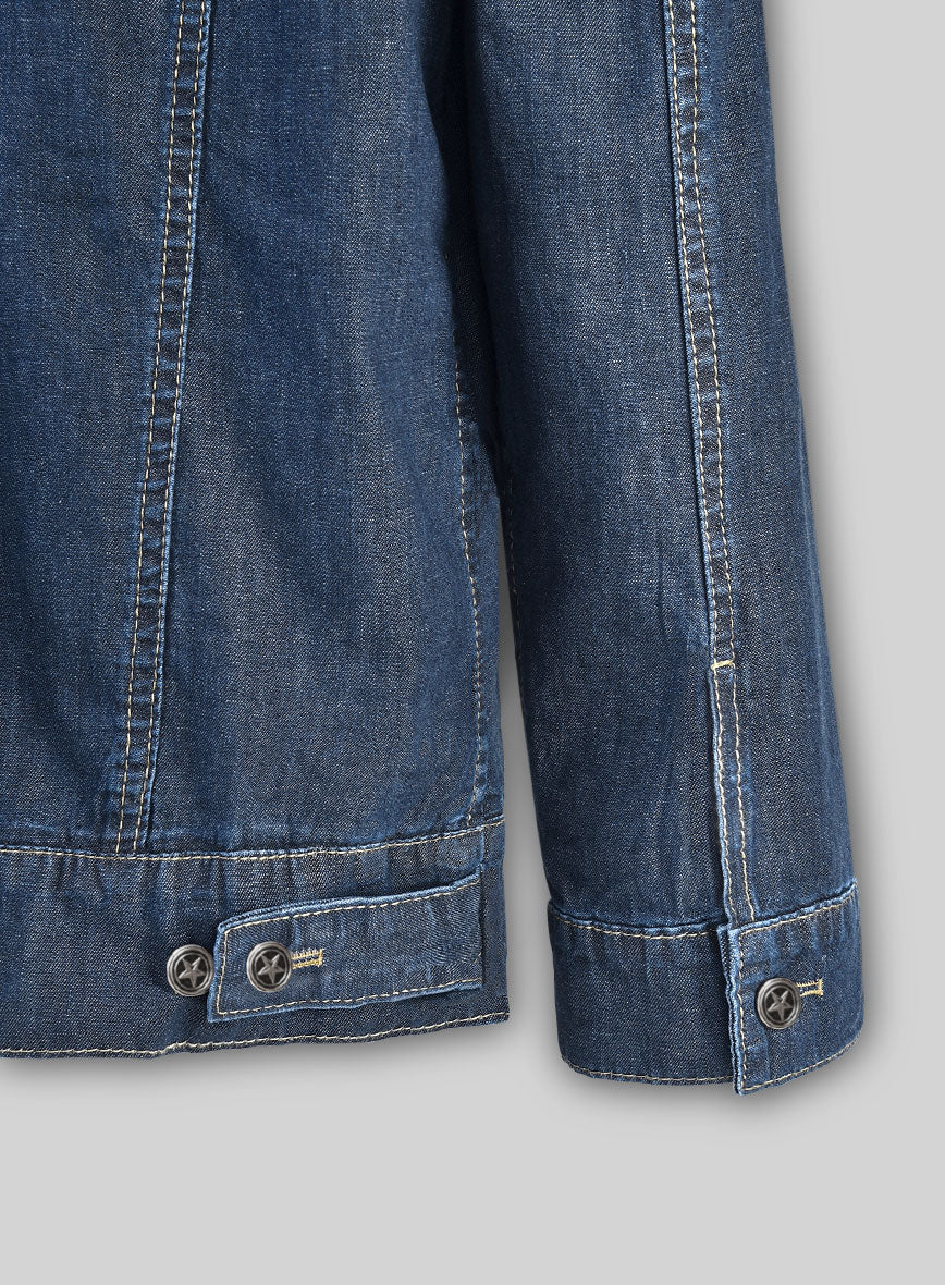 Trucker Blue Sterling Denim Jacket - Image 6