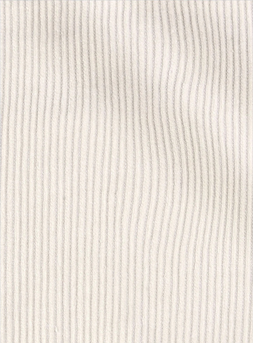 Trucker Ivory Corduroy Shirt - Image 4