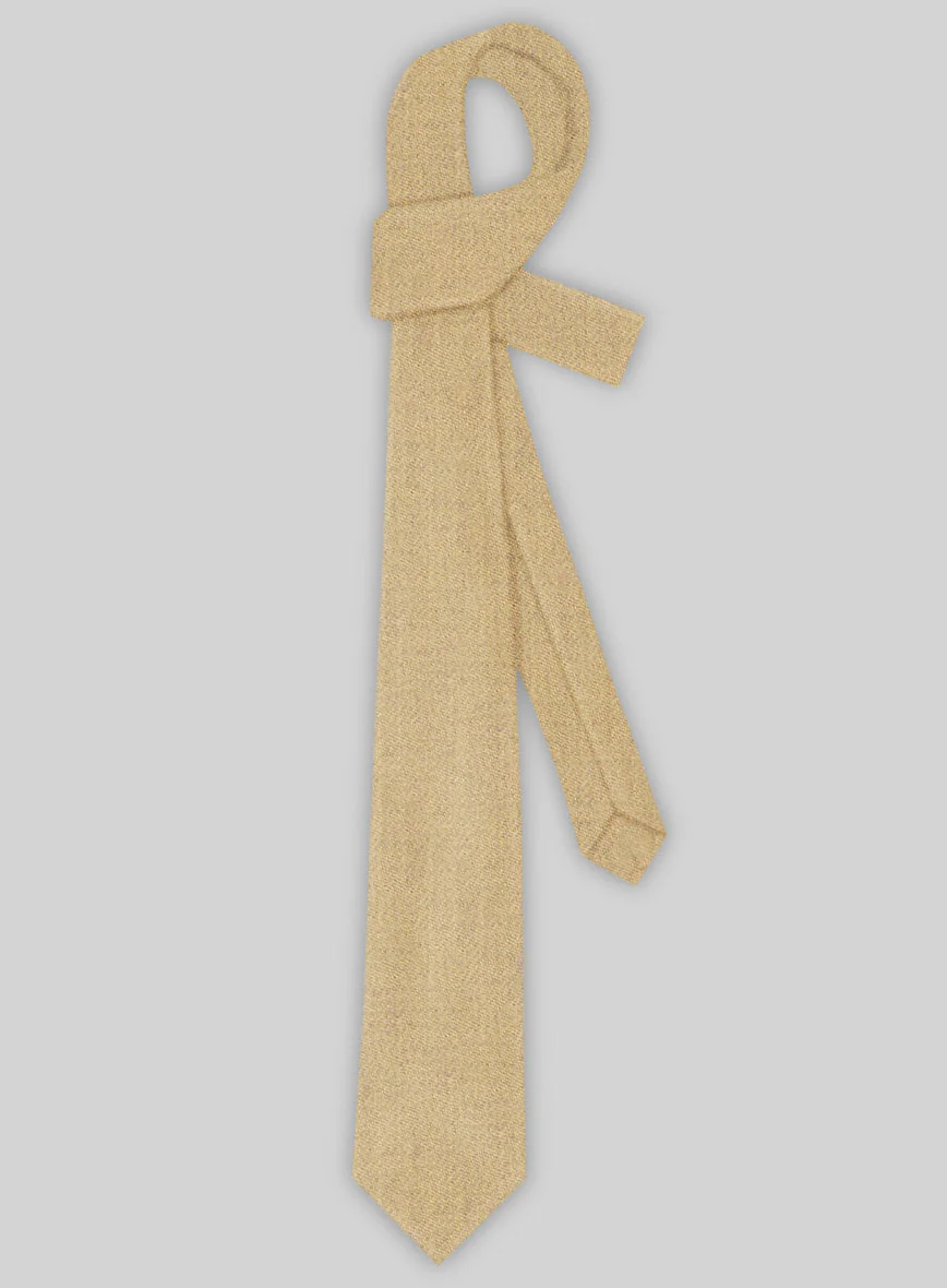 Tweed Tie - Naples Sahara Beige - Image 2