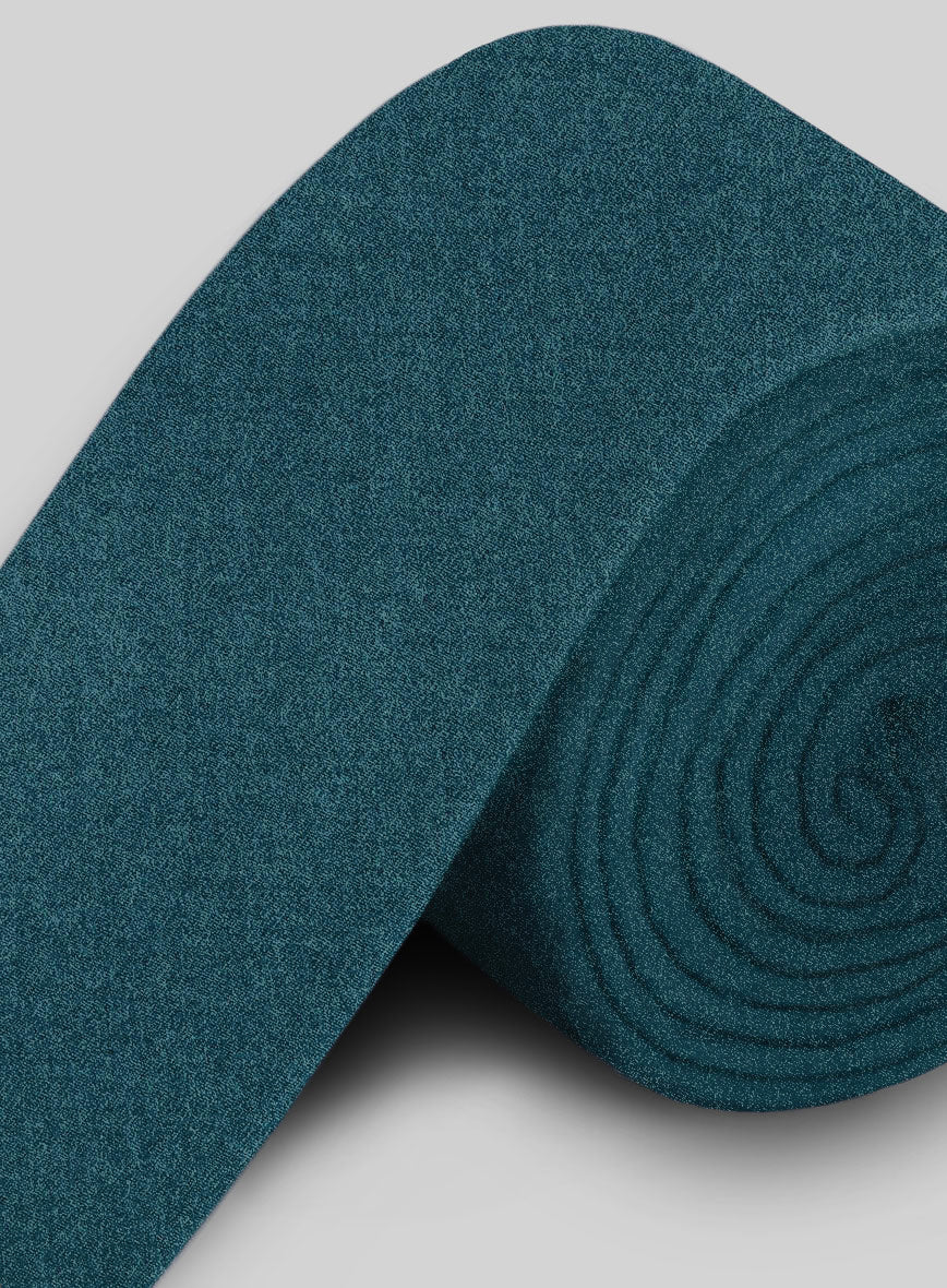 Tweed Tie - Naples Teal Blue - Image 3