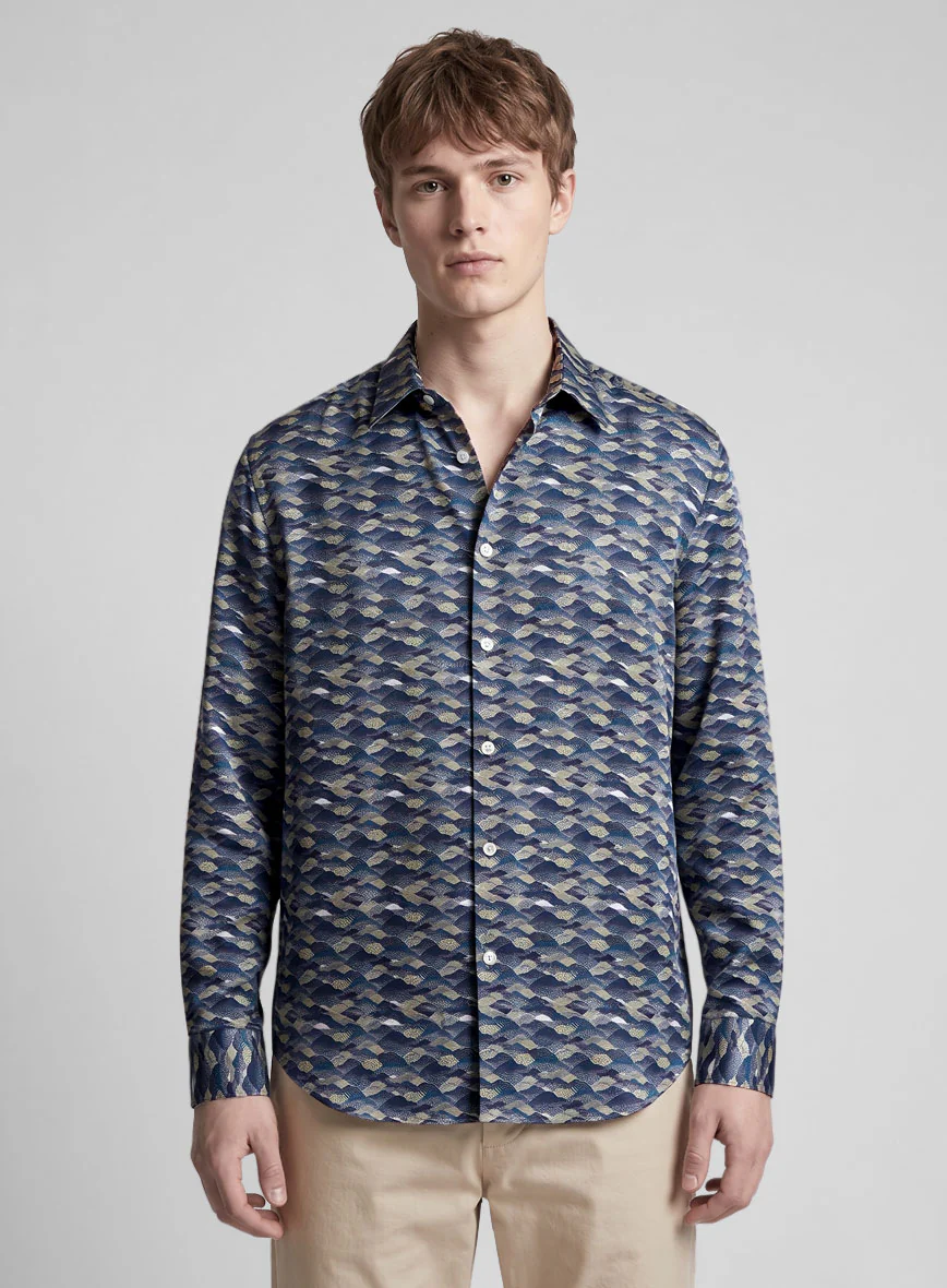Valley Mist Silk Cotton Shirt