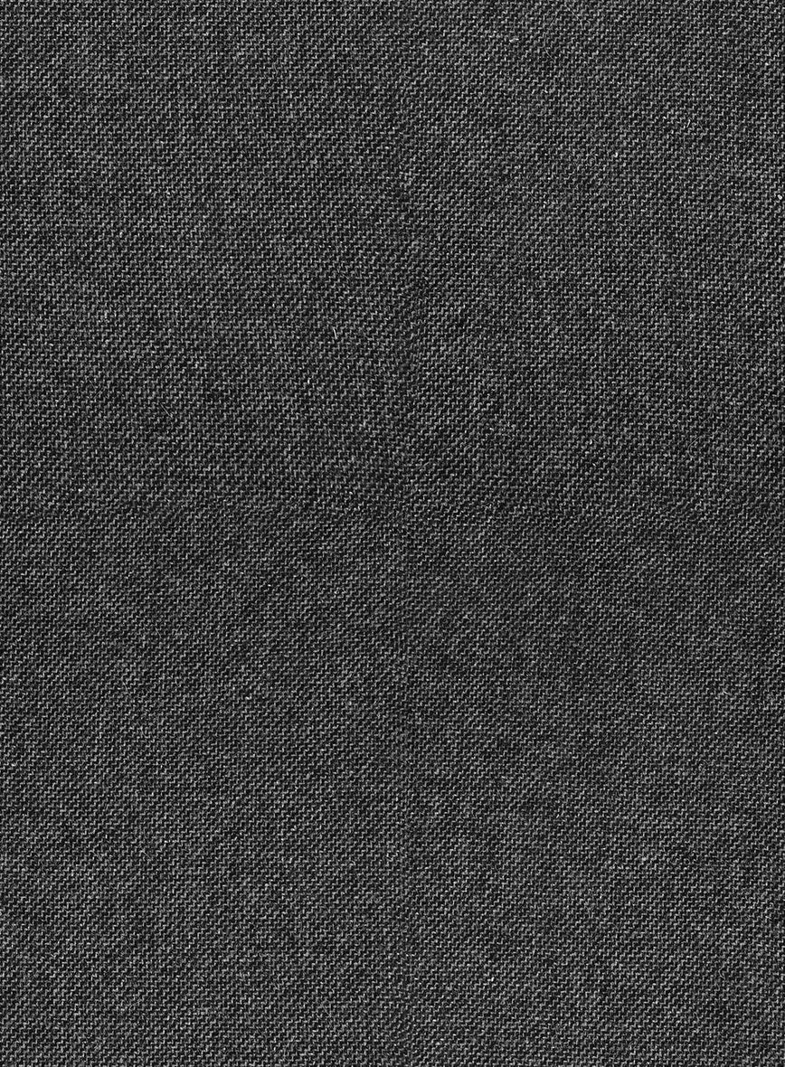 Vintage Dark Gray Weave Tweed Suit - Image 6