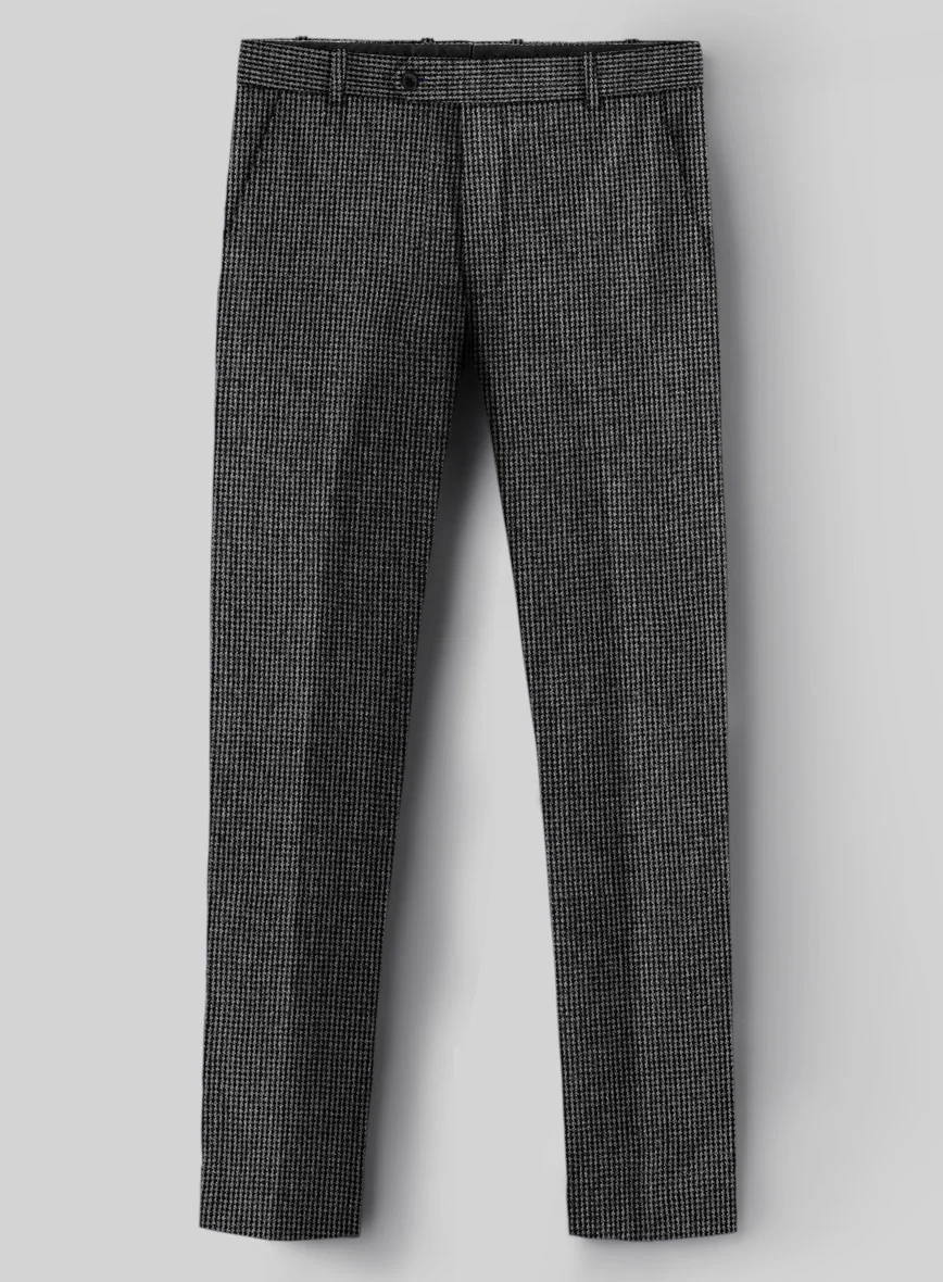 Vintage Gray Macro Weave Tweed Suit - Image 6