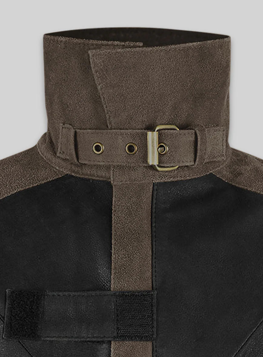 Watch Dog Leather Trench Coat - Image 4