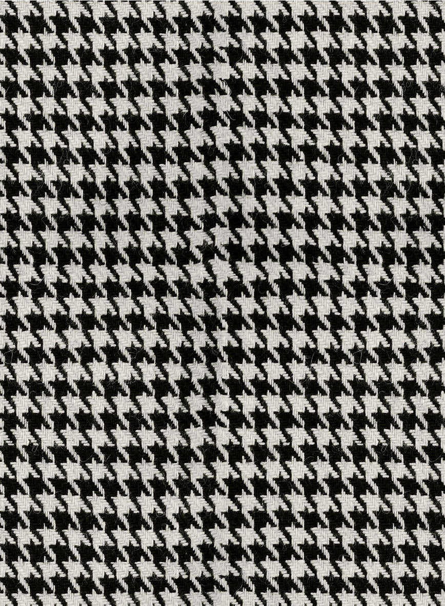Women's Big Houndstooth BW Tweed Suit - Image 4