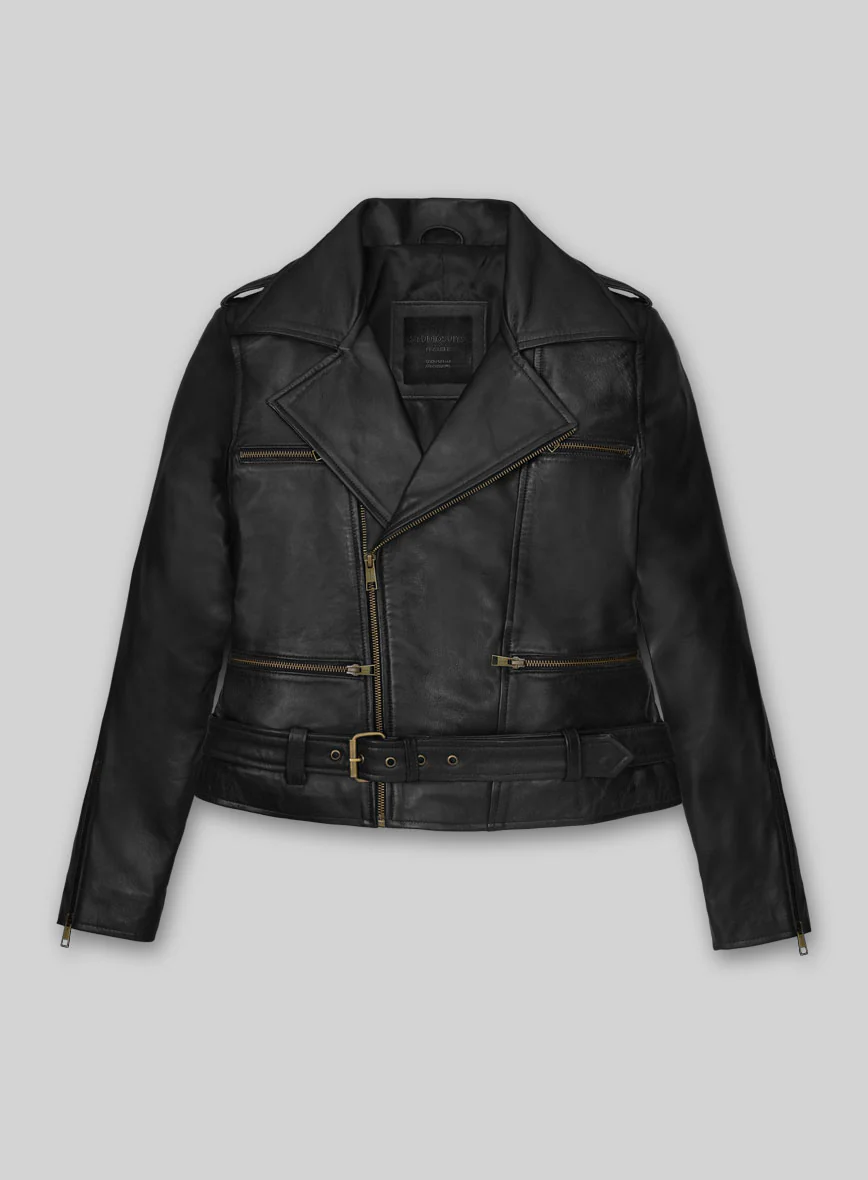 Women's Captain Marvel Leather Jacket