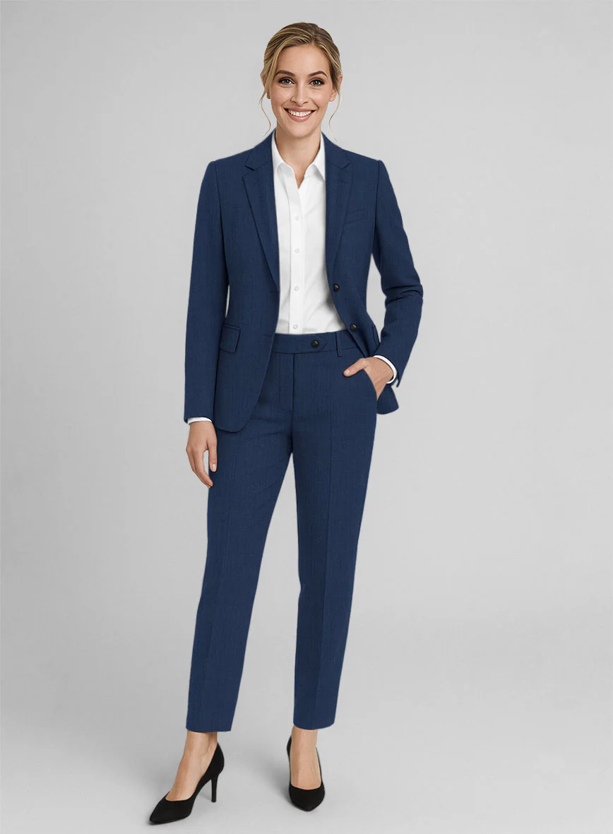 Women's Guabello Royal Blue Suit