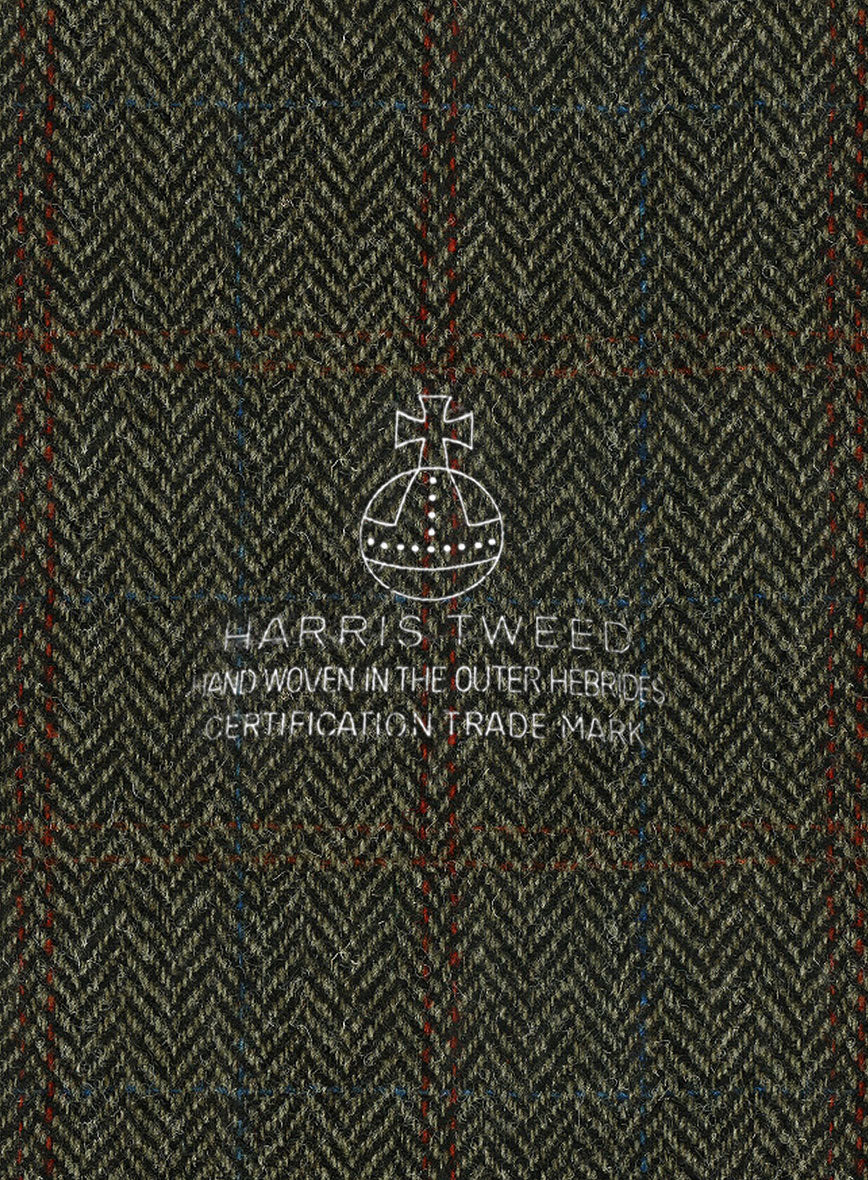 Women's Harris Tweed Country Green Suit - Image 4