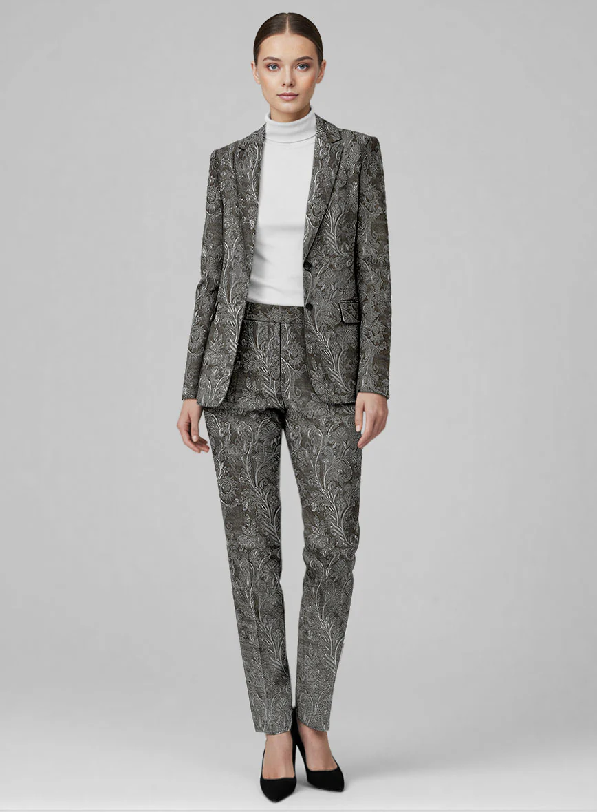 Women's Italian Silk Elda Suit