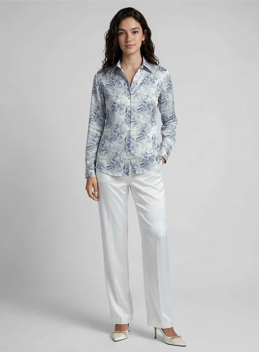 Women's Leontis Silk Cotton Shirt - Image 2