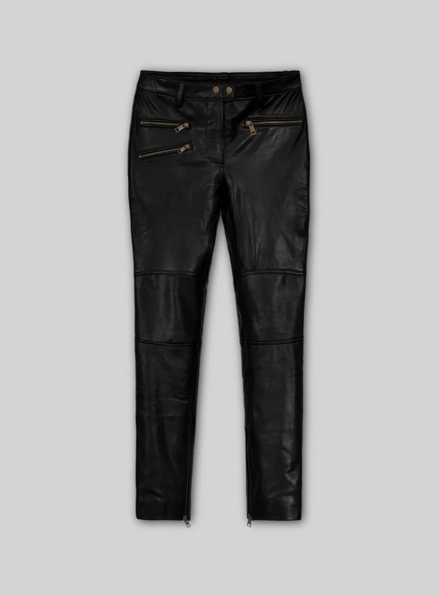 Women's Marlow Leather Jeans
