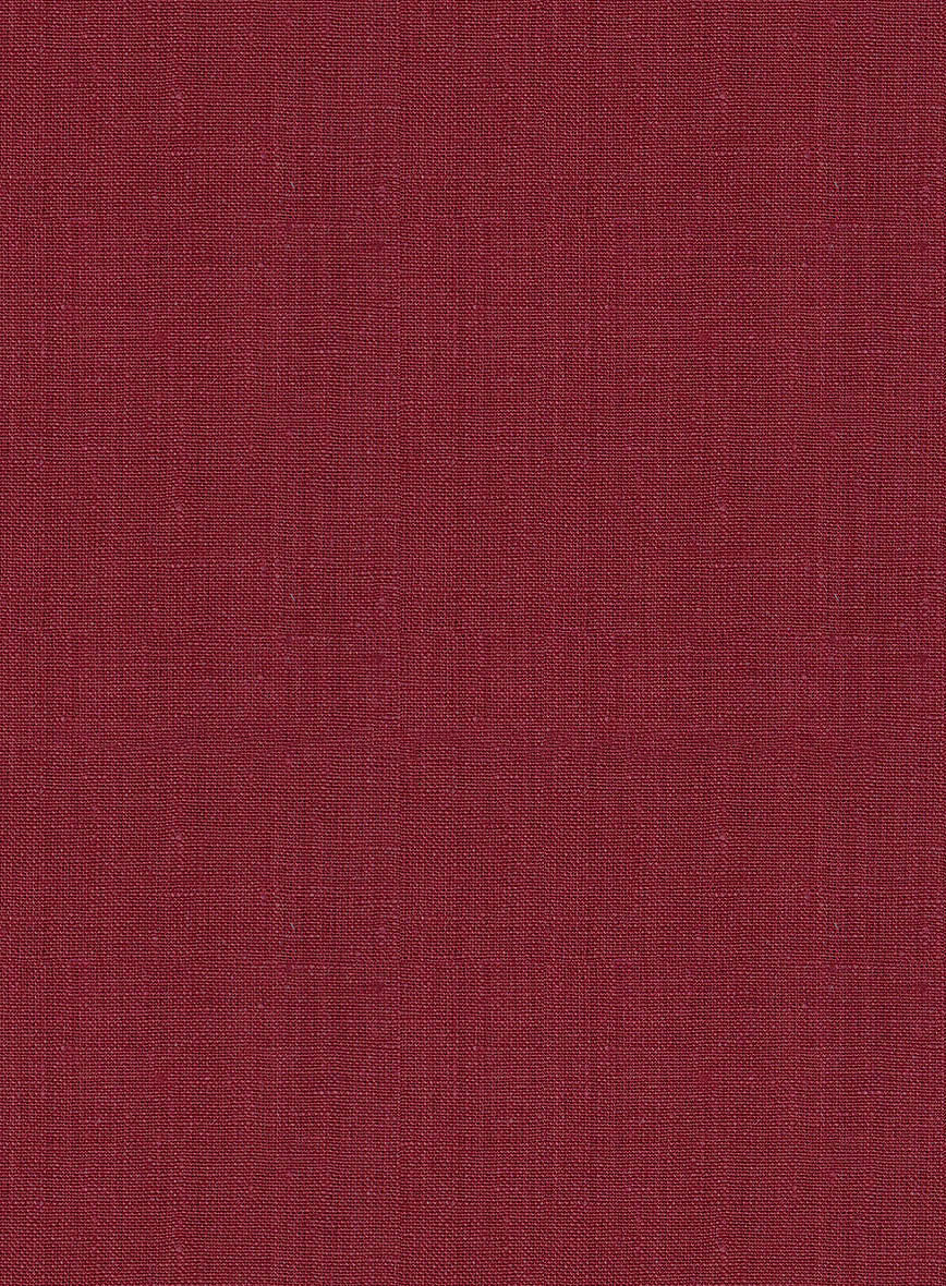 Women's Moscow Maroon Linen Jacket - Image 2