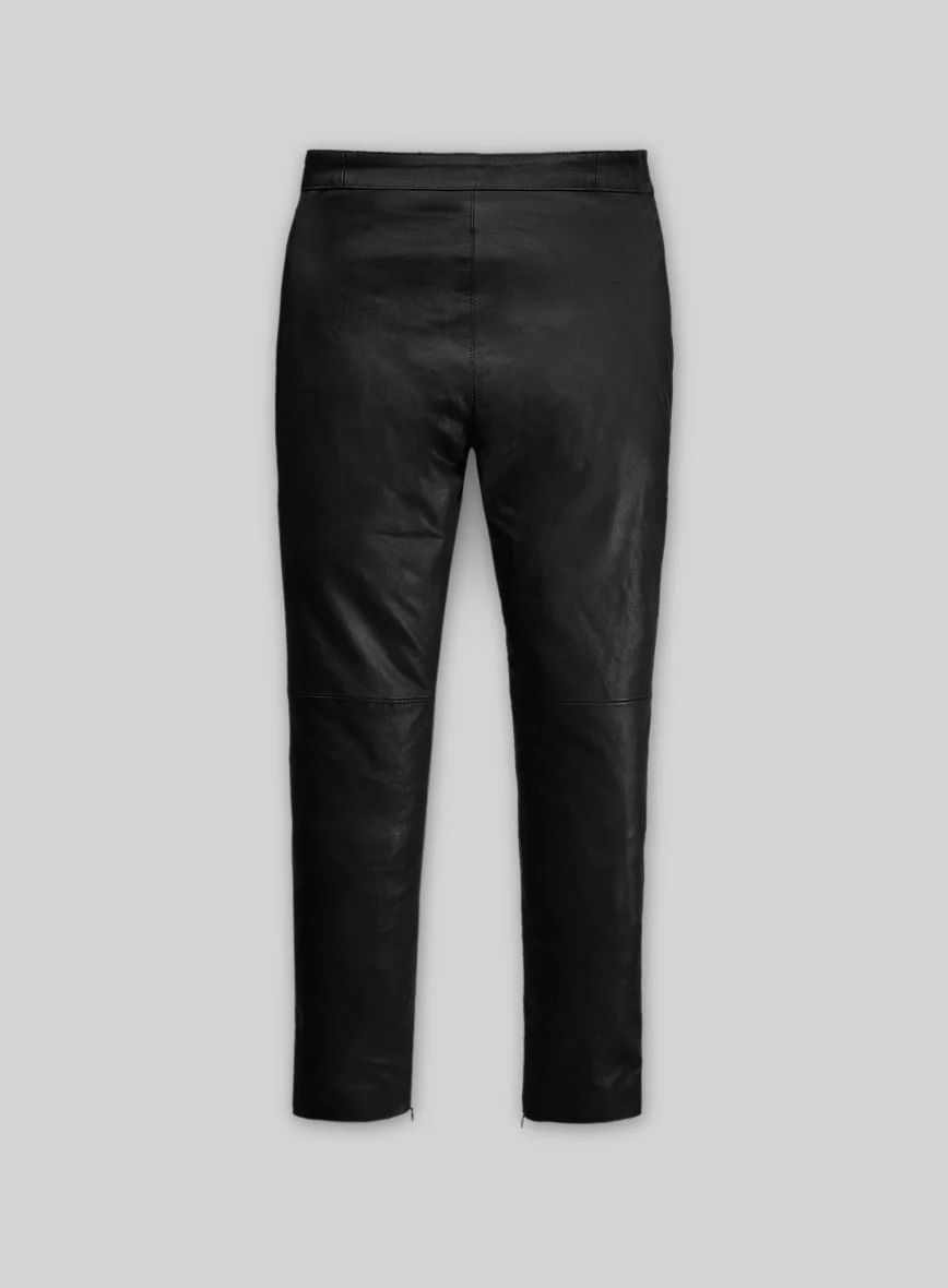 Women's Rebecca Romijn Leather Leggings - Image 3