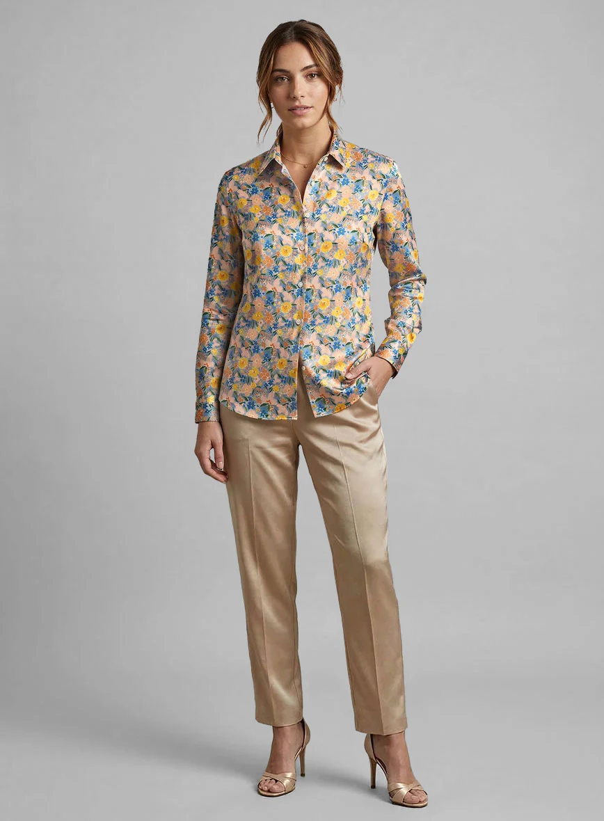 Women's Roque Silk Cotton Shirt - Image 2