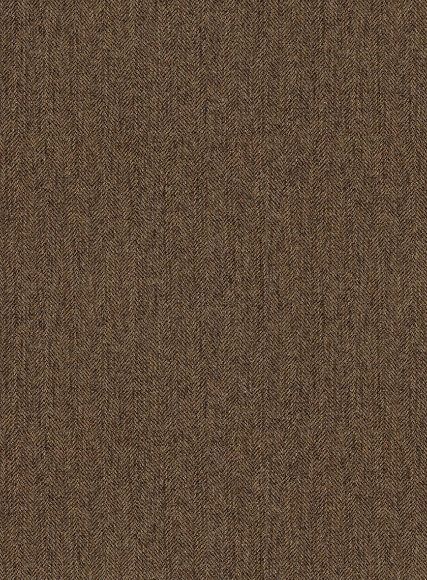 Women's Rust Herringbone Tweed Suit - Image 4