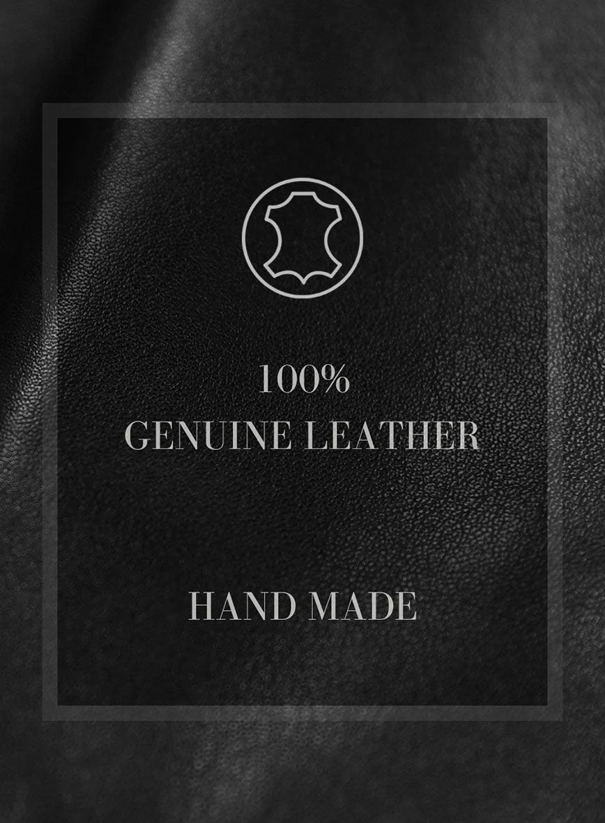 Rich Black Leather Suit - Image 6