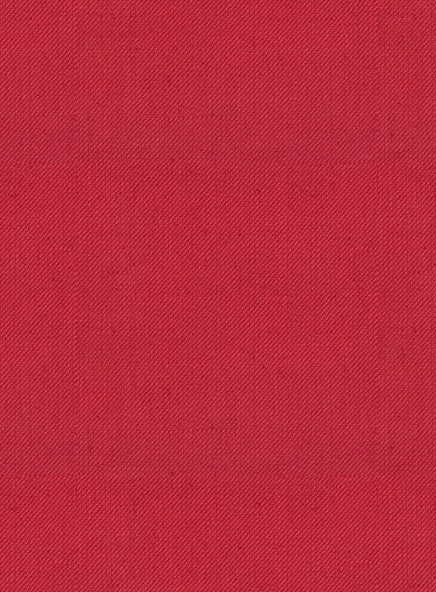 Wool Red Pants - Image 3