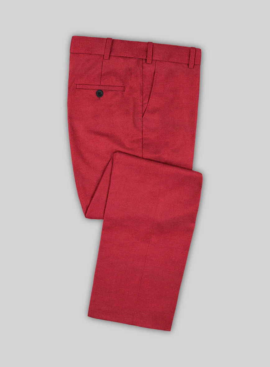 Wool Red Suit - Image 6