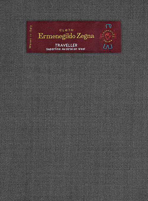 Lanificio Zegna Traveller Gray Wool Suit - Image 2